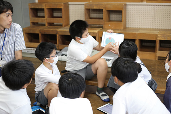 子どもが自分たちで校則の見直しについて議論。