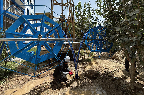 タジキスタン共和国における地中熱ヒートポンプシステムの実証研究。エネルギーアクセス問題の改善を目指す。