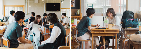 「MOKUMOKU」では1年をかけて何度も対話を繰り返し、学びや気づきを深め、自分の人生と本気で向き合っていく。